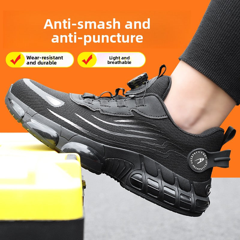 IRONSTEP "BLACK" TRAINER WORK SAFETY SHOES ($47.99)