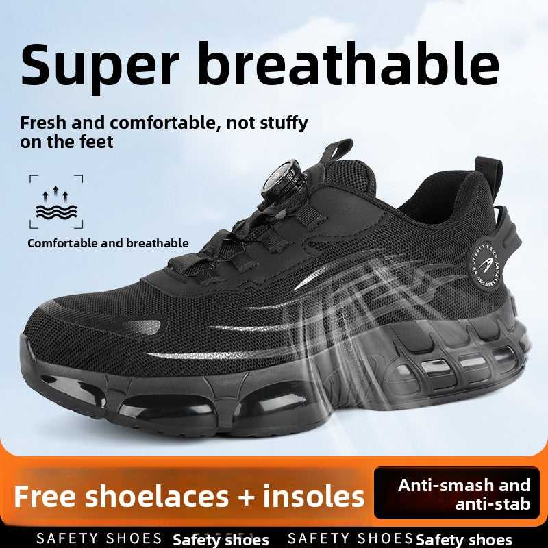 IRONSTEP "BLACK" TRAINER WORK SAFETY SHOES ($47.99)